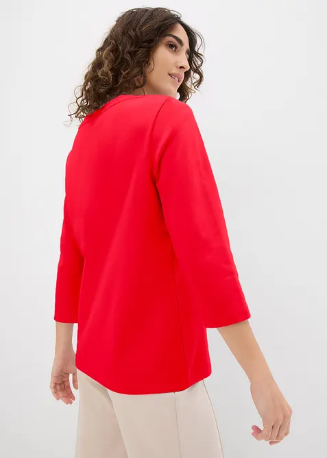 T-skjorte i formstabil, 100% økologisk bomull, bonprix