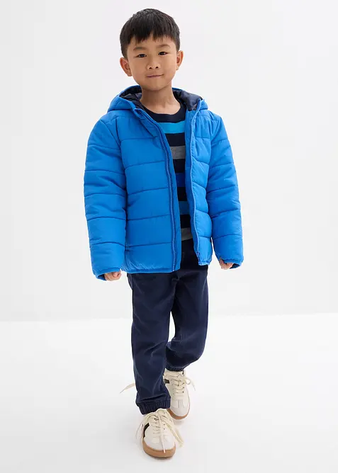 Vattert jakke med hette, bonprix