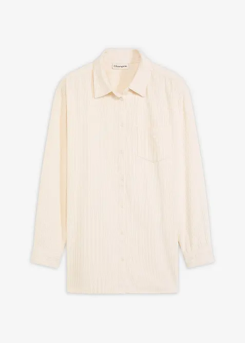 Kordfløyelsskjorte i bomull, bonprix