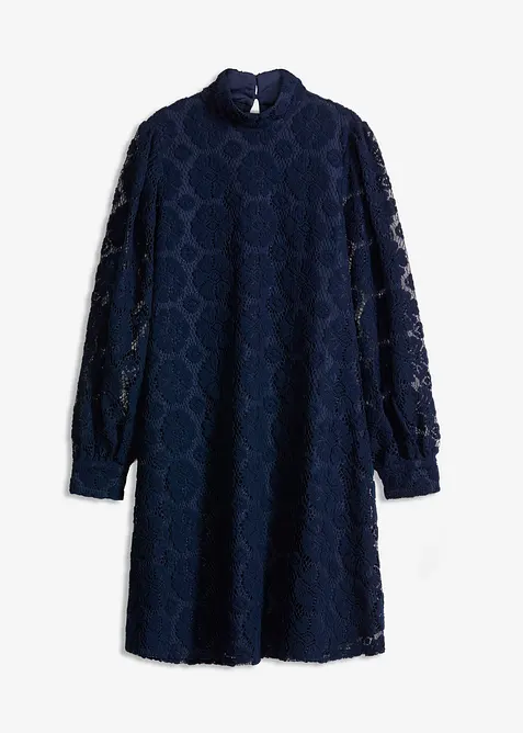 Minikjole i blondemateriale, bonprix