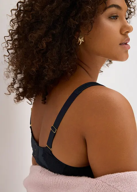 Minimizer-BH med delikate blonder, bonprix