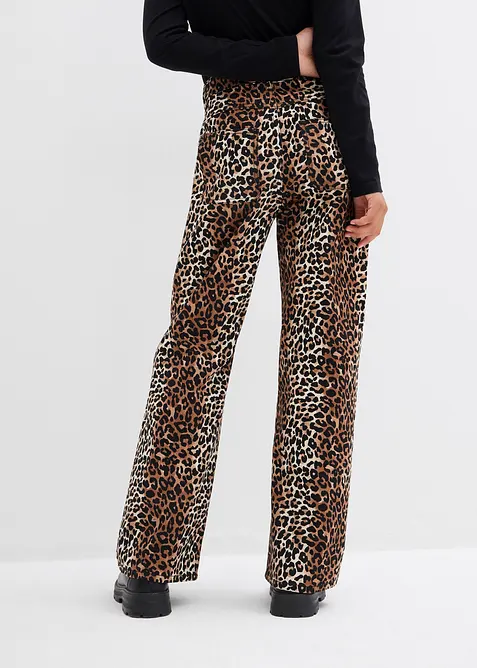 Wide Leg-jeans Mid Waist, bonprix