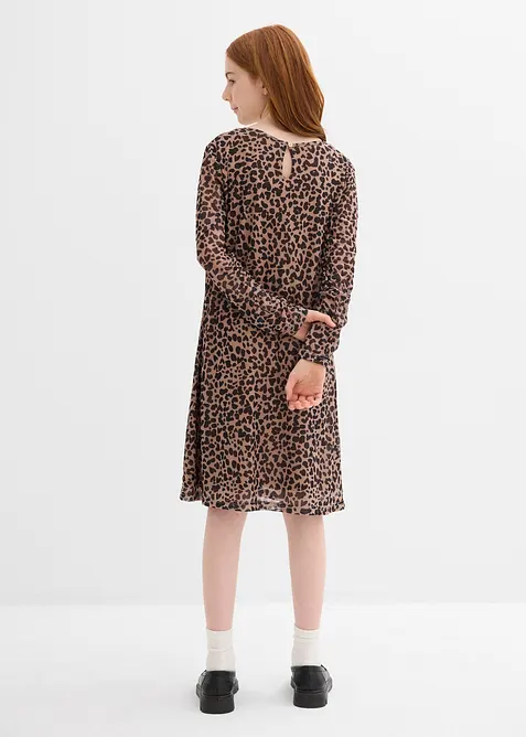 Minikjole av mesh, bonprix