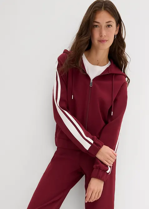 Treningsjakke med striper, bonprix