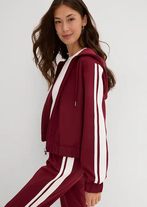 Treningsjakke med striper, bonprix