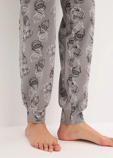 Pyjamas i 100% bomull, bonprix