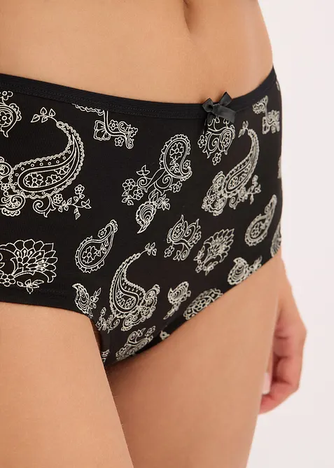 Maxipanty av økologisk bomull (4-pack), bonprix