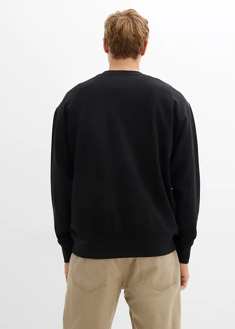 Oversized sweatshirt i 100% økologisk bomull, bonprix