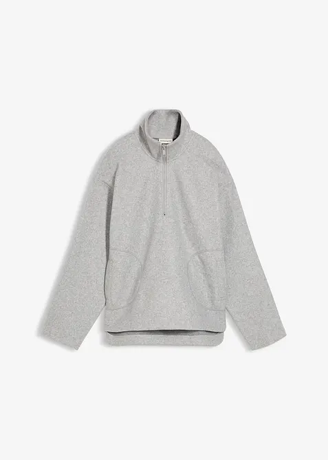 Oversized genser i ullstil, bonprix