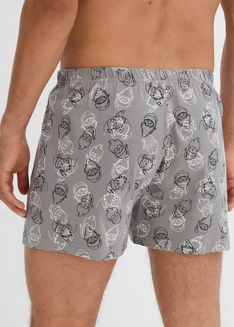 Vid boxershorts med økologisk bomull (3-pack), bonprix