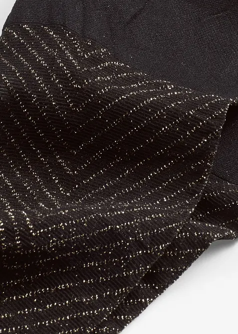 Tynn strømpebukse i glitterlook, 20 DEN, bonprix