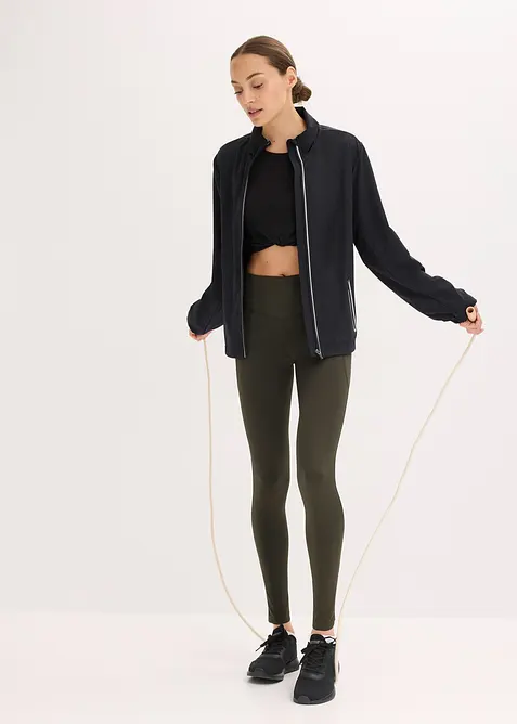 Lett funksjonsjakke med refleksdetaljer, bonprix