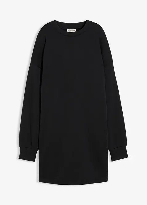 Sweatshirtkjole i 100% bomull, bonprix