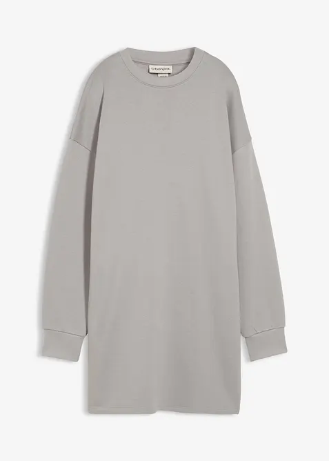Sweatshirtkjole i 100% bomull, bonprix