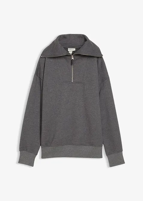 Sweatshirt i myk bomullsmiks, bonprix