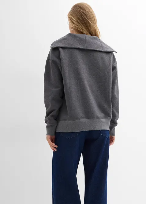 Sweatshirt i myk bomullsmiks, bonprix