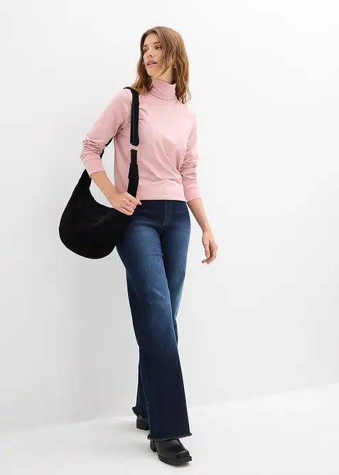 Varm termo-genser med rullekrage, bonprix