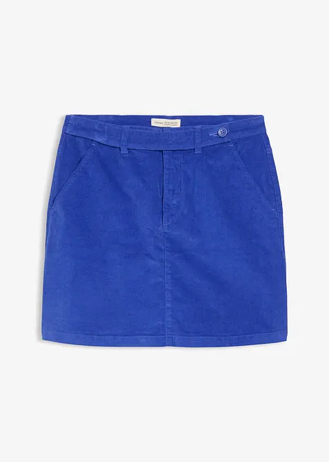 Kort skjørt i kordfløyel, bonprix