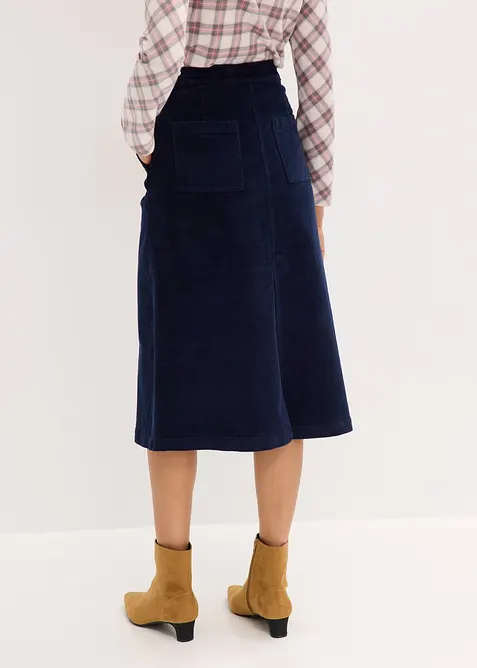 Skj&oslash;rt i kordfl&oslash;yel, bonprix