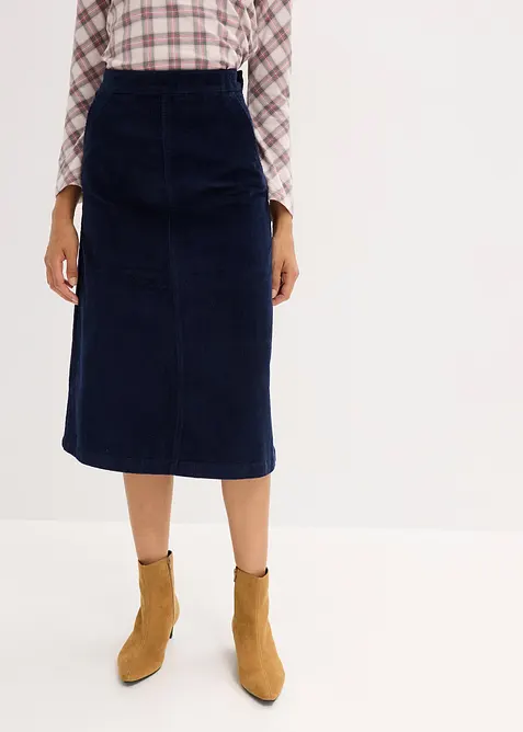 Skj&oslash;rt i kordfl&oslash;yel, bonprix