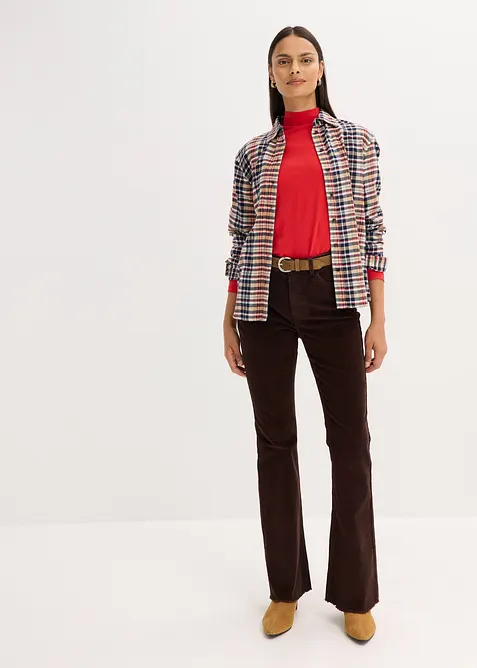 Langermet topp i figurn&aelig;r modell, bonprix