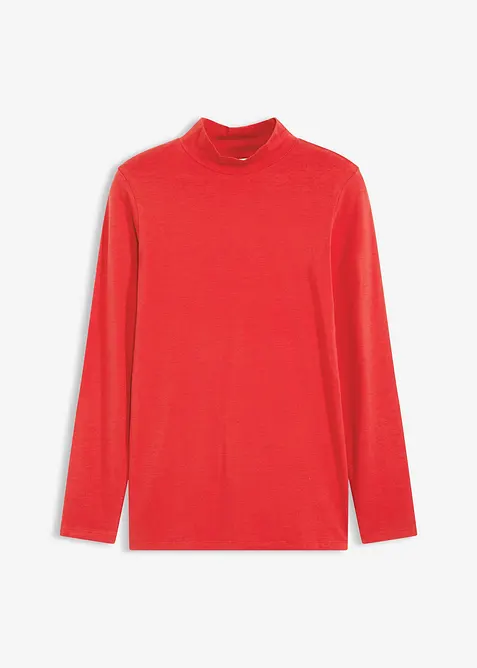 Langermet topp i figurnær modell, bonprix