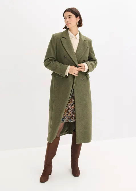 Stretchskjørt med bomull, bonprix