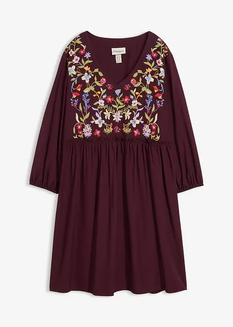 Tunikakjole i lett viskose, bonprix