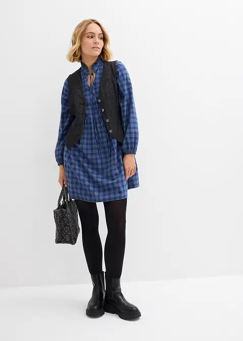 Tunikakjole i 100% bomull, bonprix