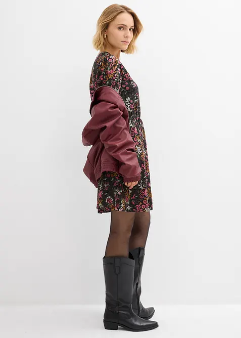 Tunikakjole i myk viskose, bonprix