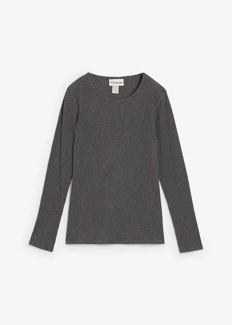 Ribbet termotopp, bonprix