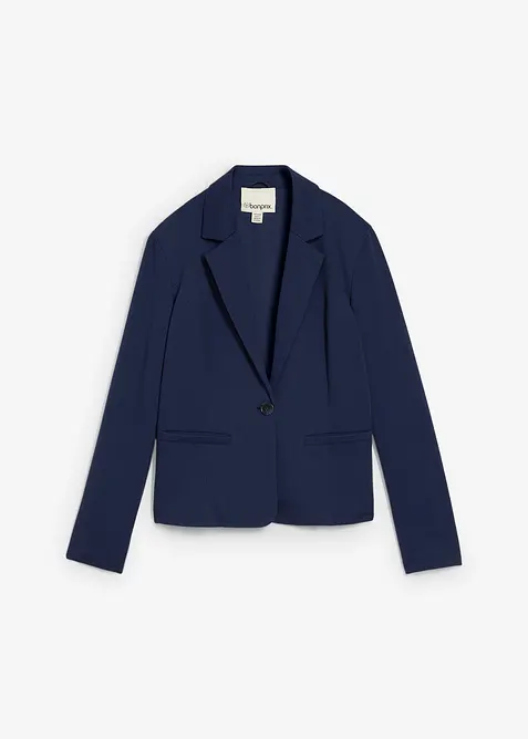Sweatblazer med lett viskose, bonprix
