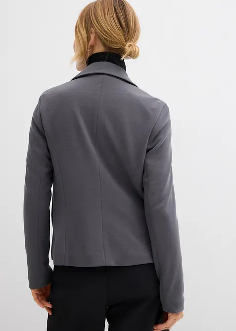 Sweatblazer med lett viskose, bonprix