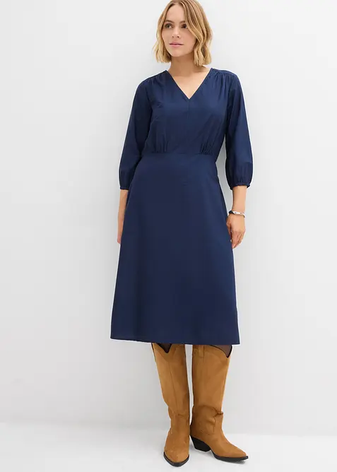 Kjole i 100% bomull, bonprix