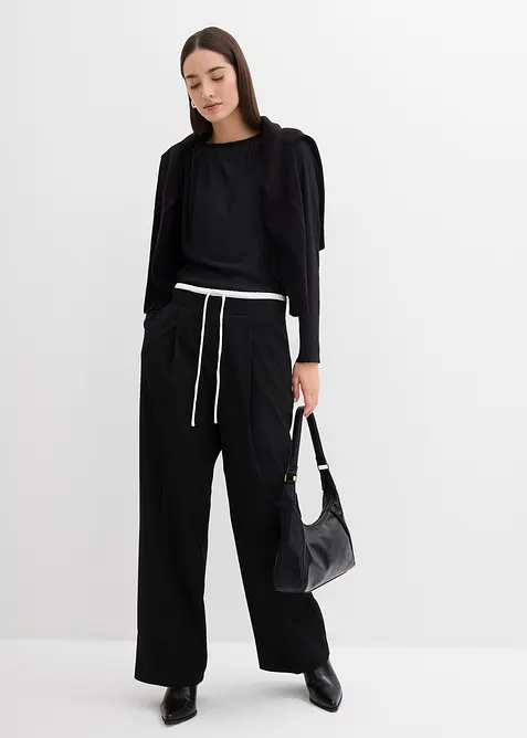 Vid bukse av viskosemiks, bonprix