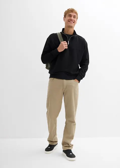 Oversized sweatshirt i 100% økologisk bomull, bonprix