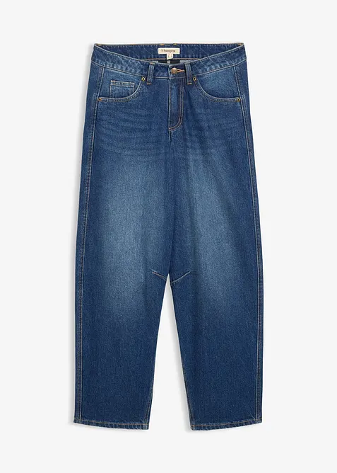 Ballong-jeans Mid Waist, bonprix