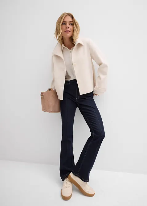 Bootcut-jeans High Waist, bonprix