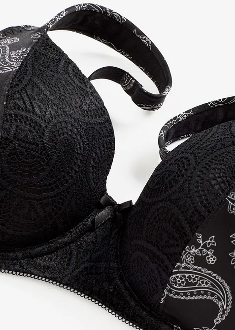 Vattert BH med vatterte skulderbånd, bonprix