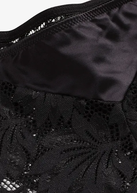 String-panty materiale med glans, bonprix