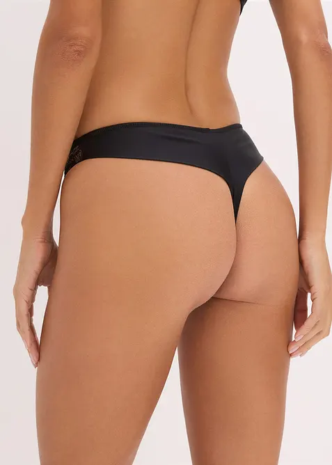 Stringtruse med glittergarn, bonprix