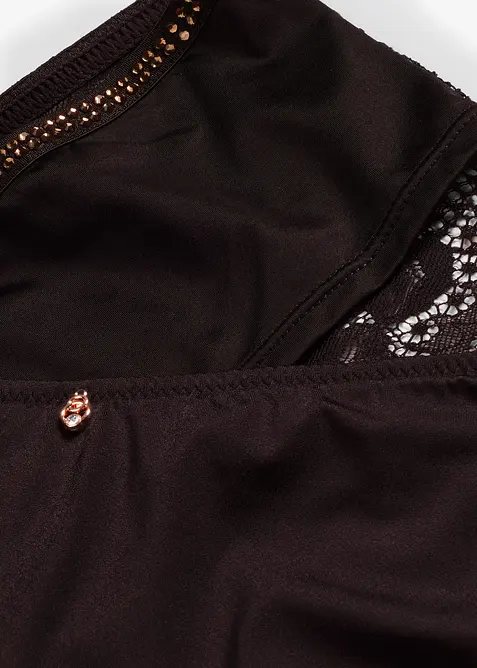 Hipstertruse i nydelig blondemateriale (2-pack), bonprix