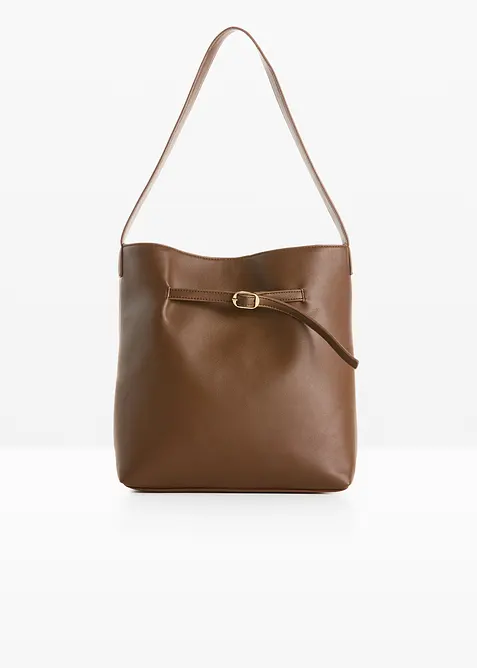 XL-håndveske med spenne, bonprix