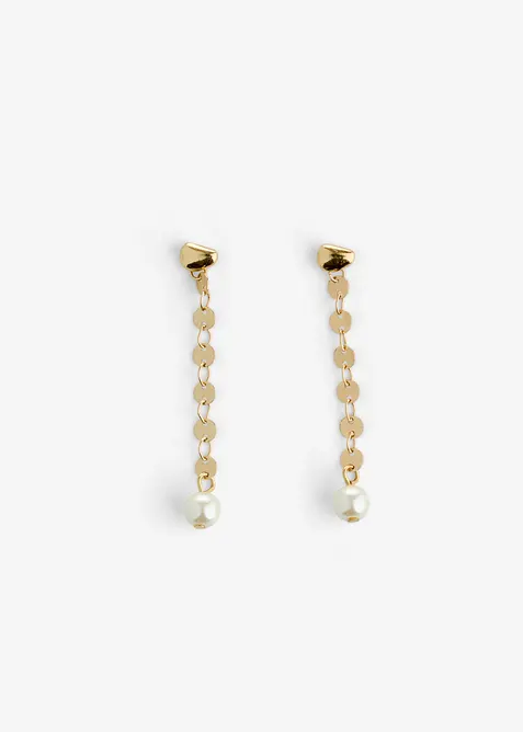 Øredobber med glassperle, bonprix