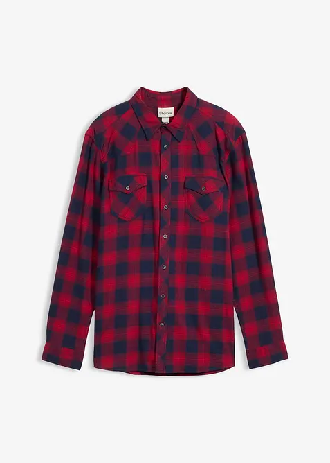 Flanellskjorte i 100% bomull, bonprix