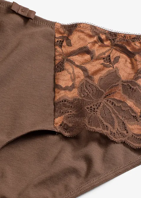 Maxipanty med delikat blonde, bonprix