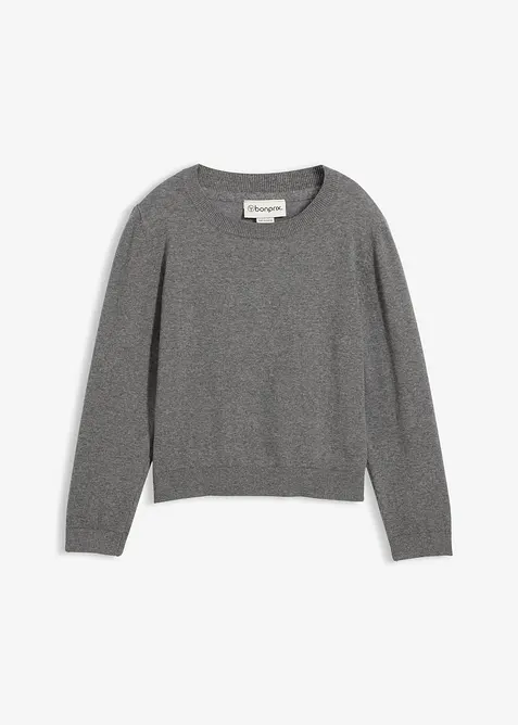 Finstrikket genser, bonprix