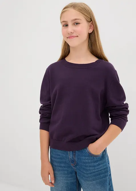 Finstrikket genser, bonprix