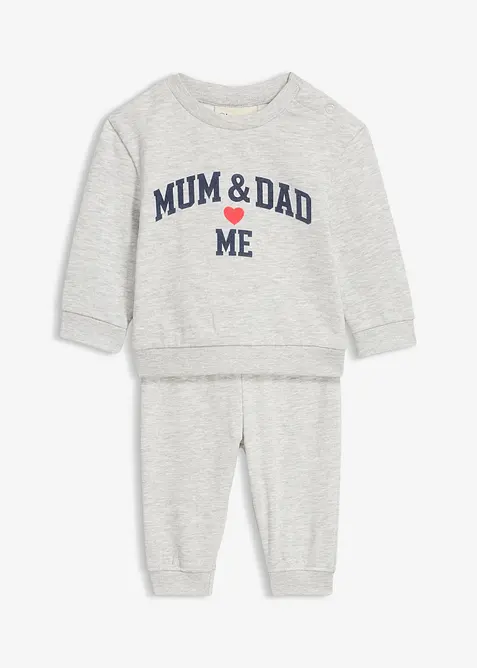 Sweatshirt og bukse (2-delt sett), bonprix