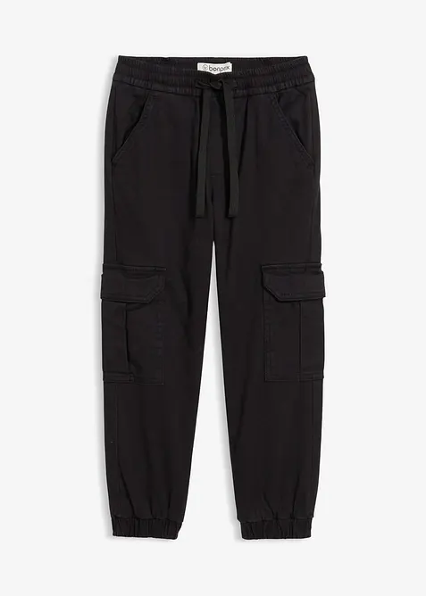 Varmende, Regular Fit-cargobukse med jerseyfôr, bonprix